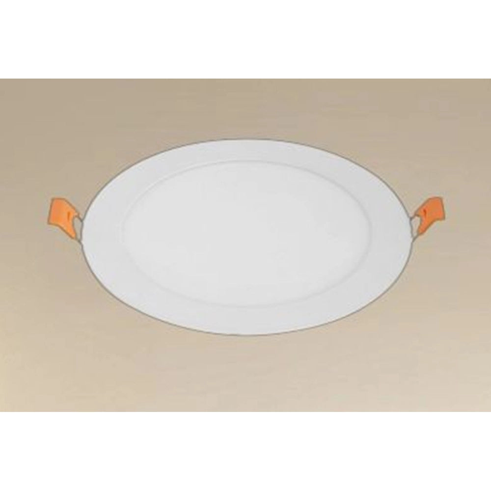 Trade Shop - Pannello Led 12 Watt Da Incasso Rotondo Bianco ø174mm Luce 3000k-6500k Ip20 00038 -