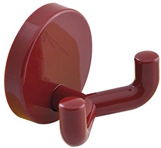 Wandhaak a doppio attacco | Poliammide rosso rubino 33 | 1 pezzo | 477.90.025