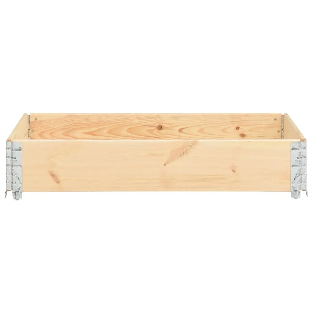 Collare per Pallet 50x100 cm in Legno Massello di Pino cod mxl 63515