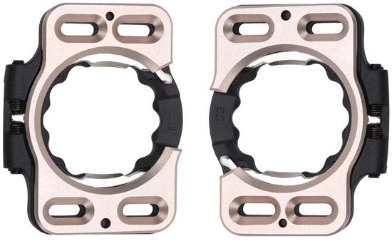 Pedali per bicicletta da corsa - Pedali con SPD - Dischi antislittamento - Leggeri - Materiale duraturo