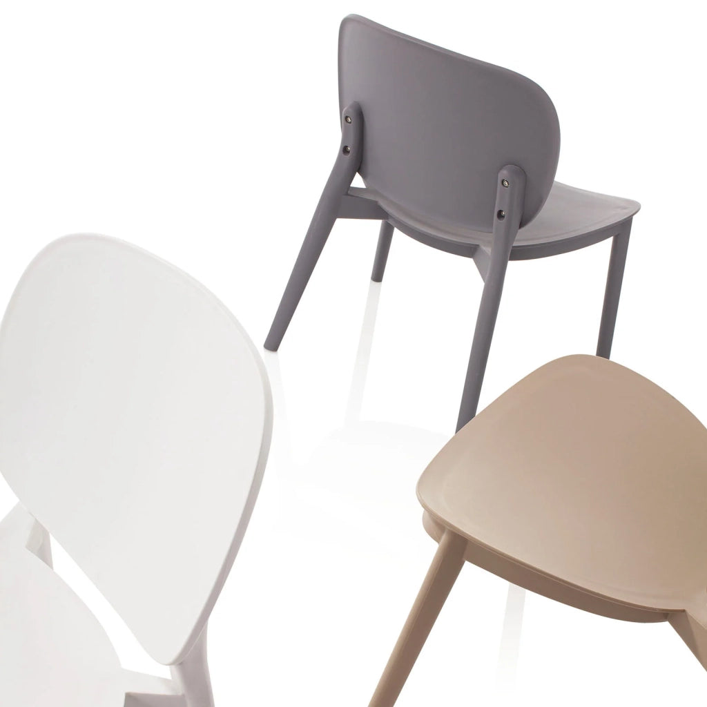 Set 2 Sedie da interno/esterno LEON sabbia
