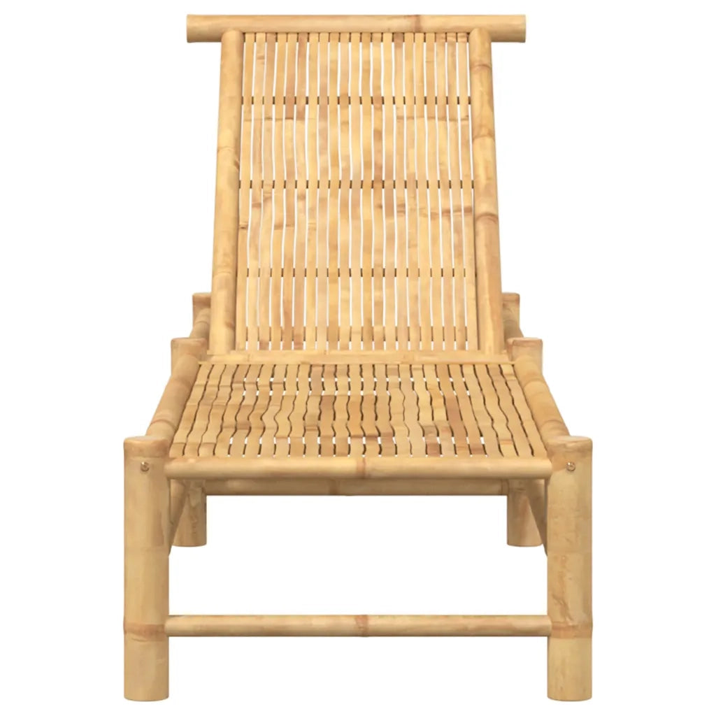 Lettino Prendisole 55x199x30 cm in Bambù 4108225