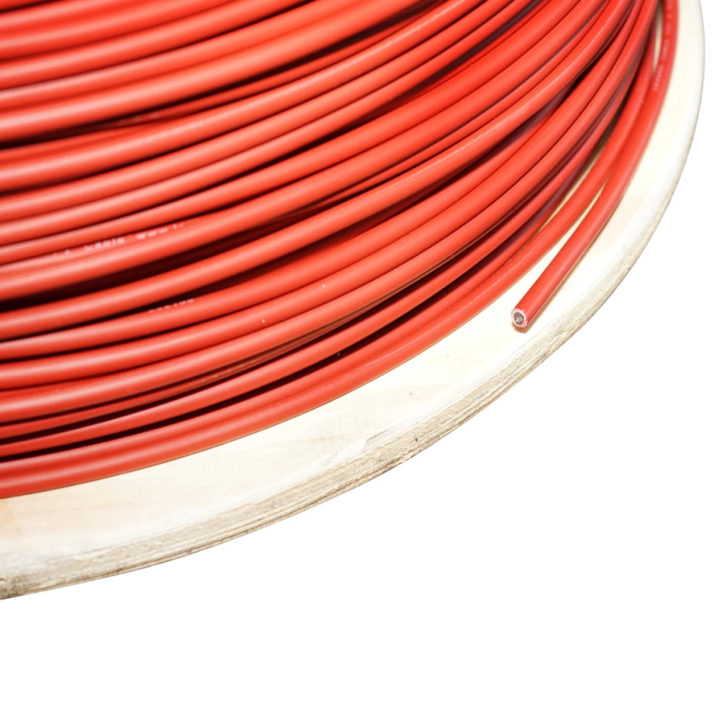 Bobina di cavo per pannello solare 6mmx1000m 1,5KV, H1Z2Z2-K rosso Leader