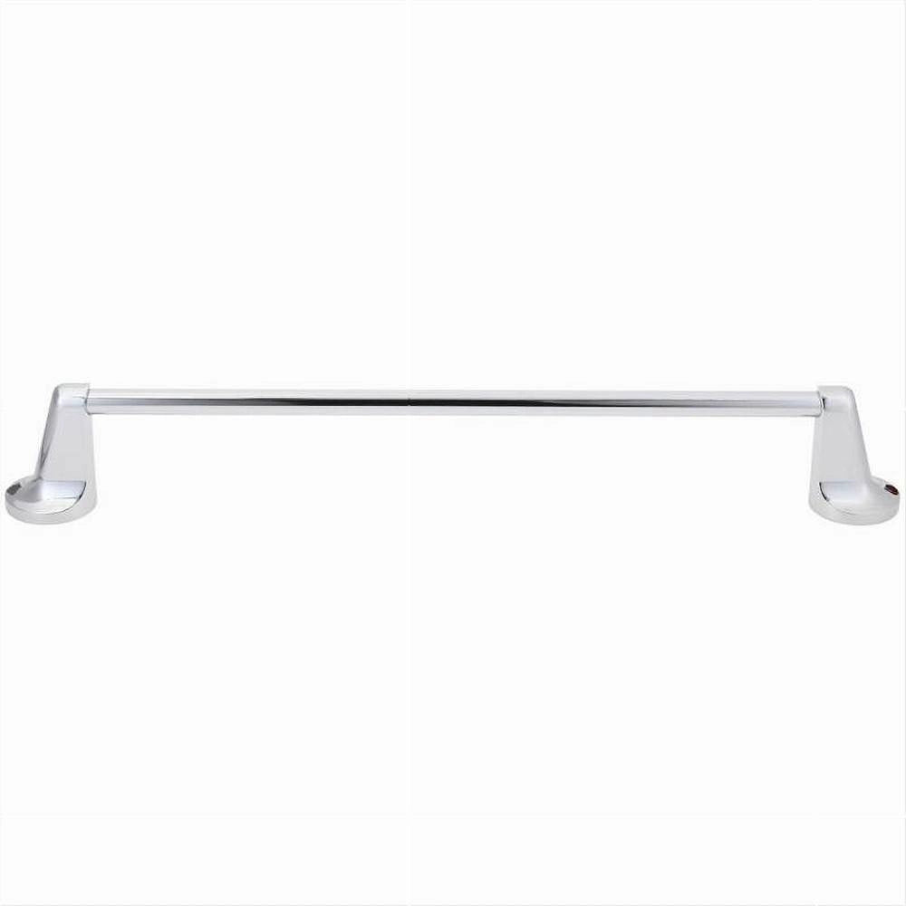 Trade Shop - Porta Asciugamano Portasciugamani Cromato 60 Cm Maniglione A Parete Bagno 79813 -