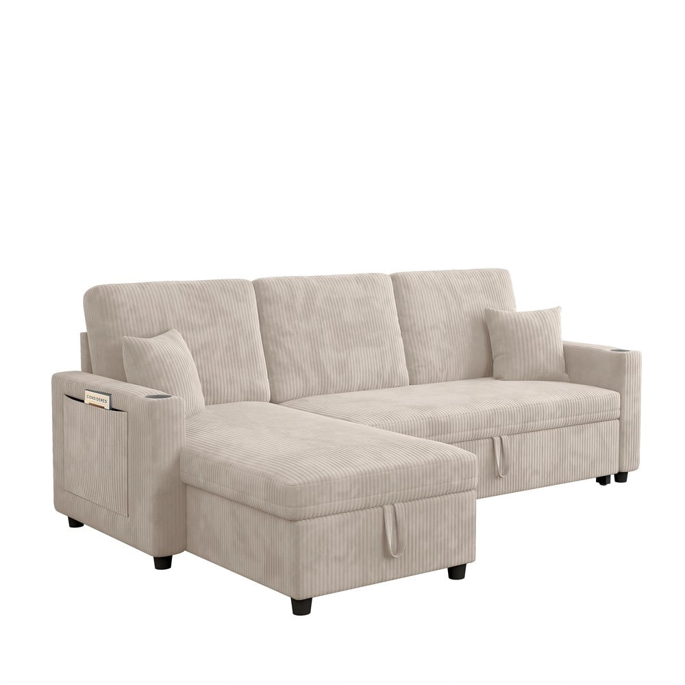 Divano Angolare Letto con Contenitore ¨C Xylo ¨C Modulare, Chaise Longue