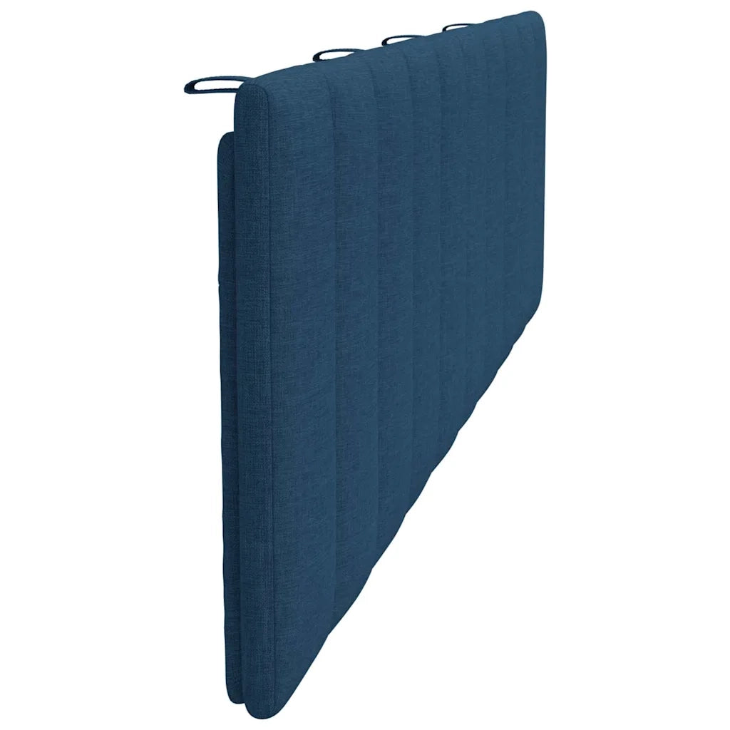 Cuscino Testiera Hanko Blu 180 cm in Tessuto CFW1516015