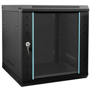 vidaXL Armadietto di rete Nero 53 x 60 x 60 cm Acciaio