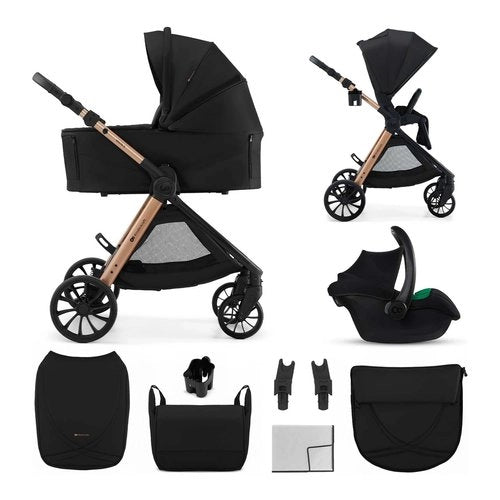 Sistema modulare kinderkraft ksvest02blk3000 vesto 2 trio con mink pro