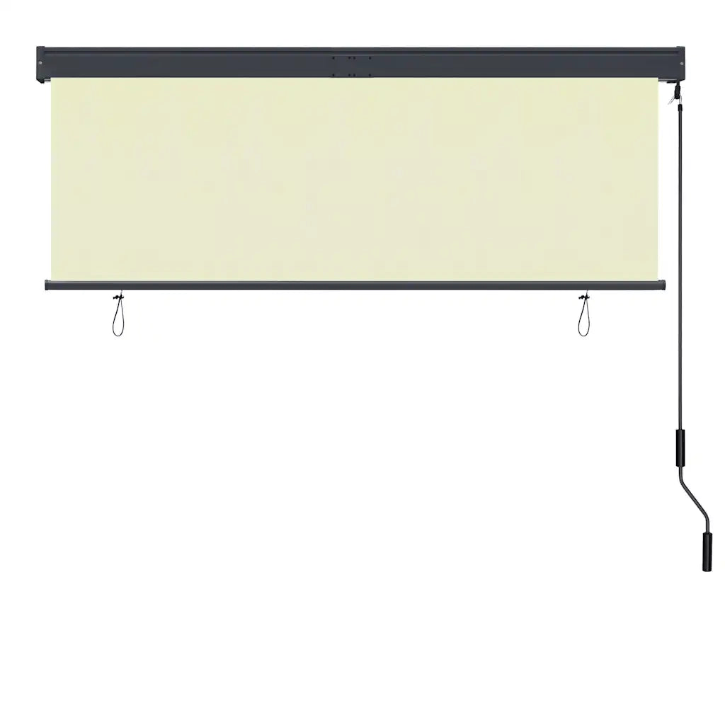 Tenda a Rullo per Esterni 160x250 cm Crema 145977