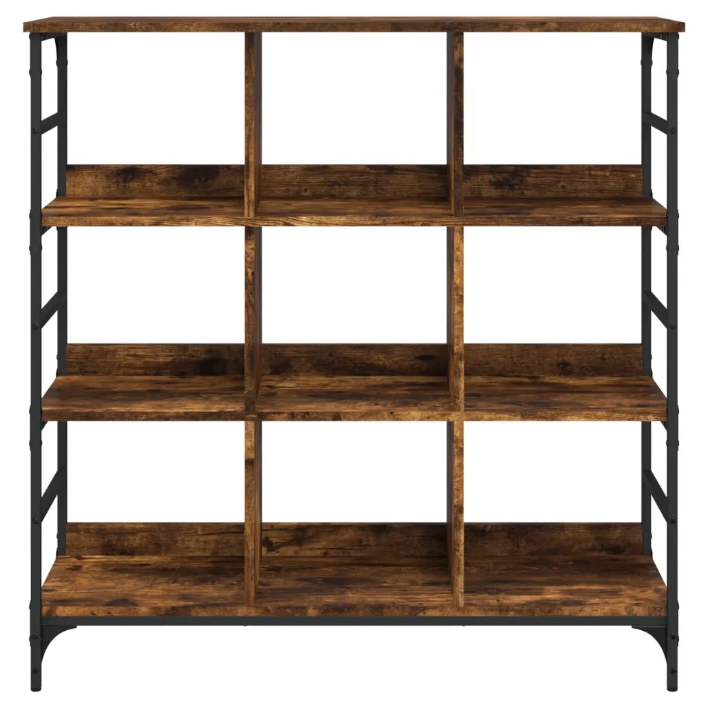 Credenza Rovere Fumo 102x32x103,5 cm in Legno Multistrato 837729