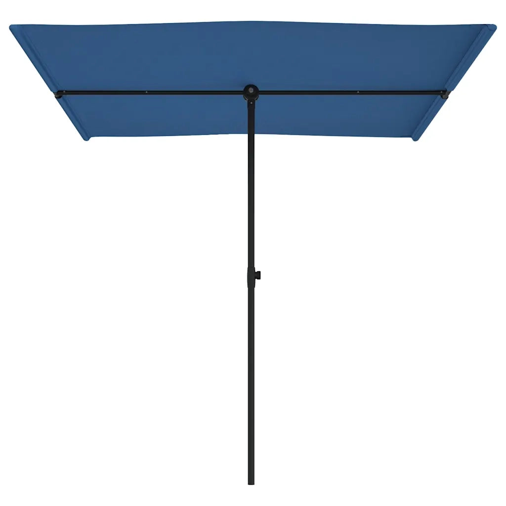 Ombrellone da Esterni con Palo in Alluminio 2x1,5 m Azzurro  cod mxl 67736