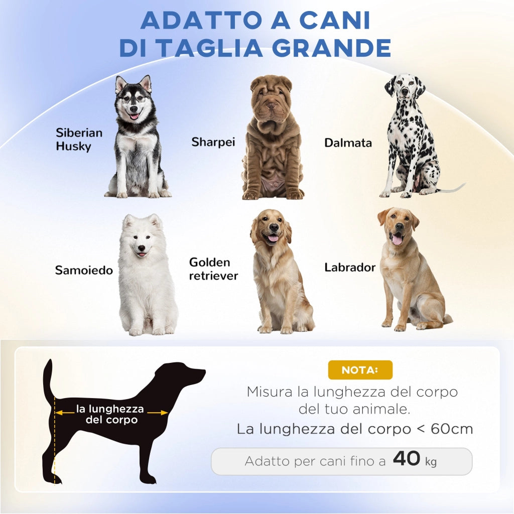 Divano per Cani Taglia Grande 98x67x25 cm con Cuscino Sfoderabile Verde Chiaro