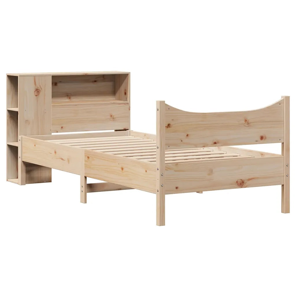vidaXL Giroletto senza Materasso 90x200 cm in Legno Massello di Pino