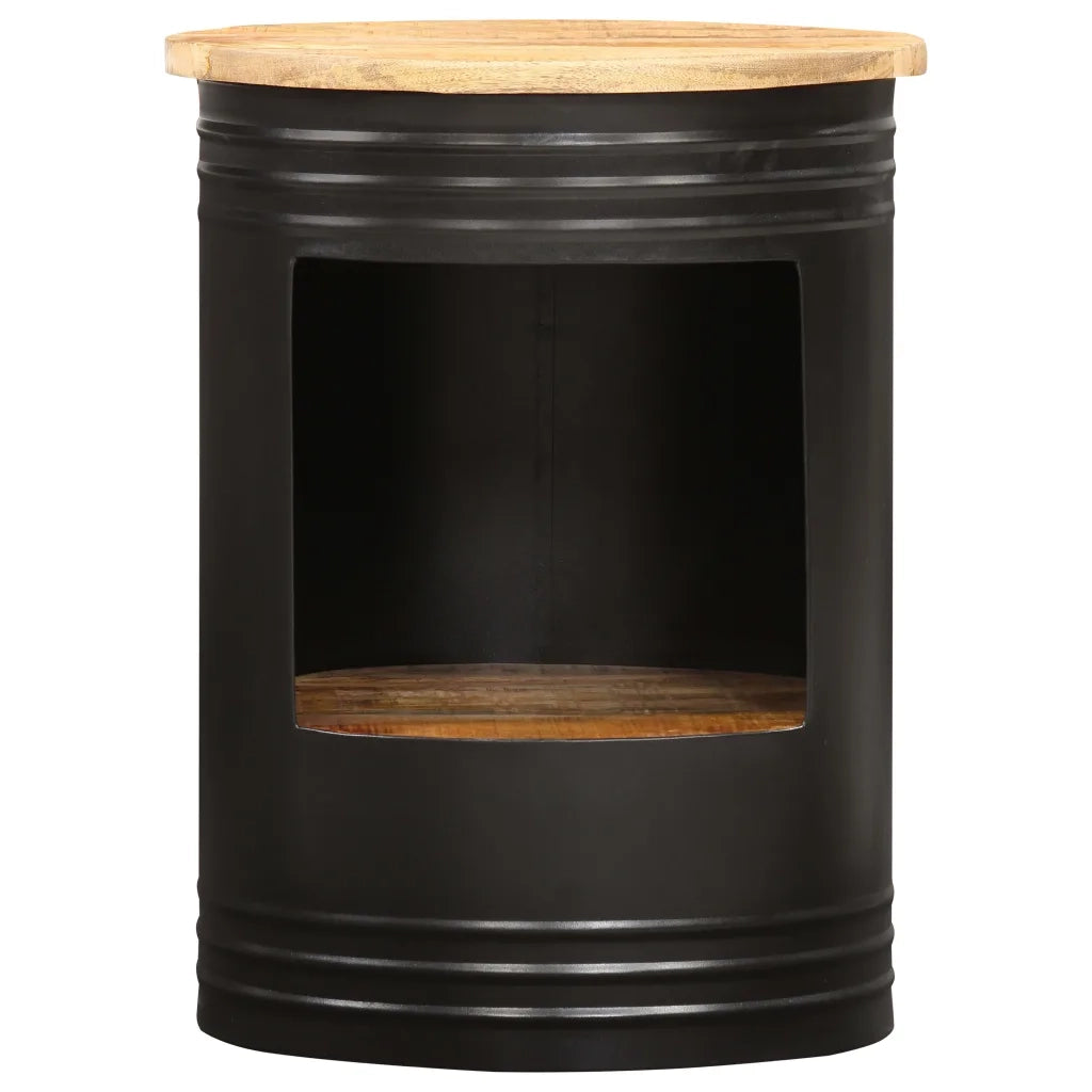 Tavolino da Salotto 43x55 cm in Legno Massello di Mango 287487