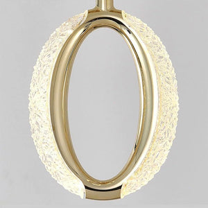 Lampadario A Sospensione In Cristallo Led G114-1cp Złota