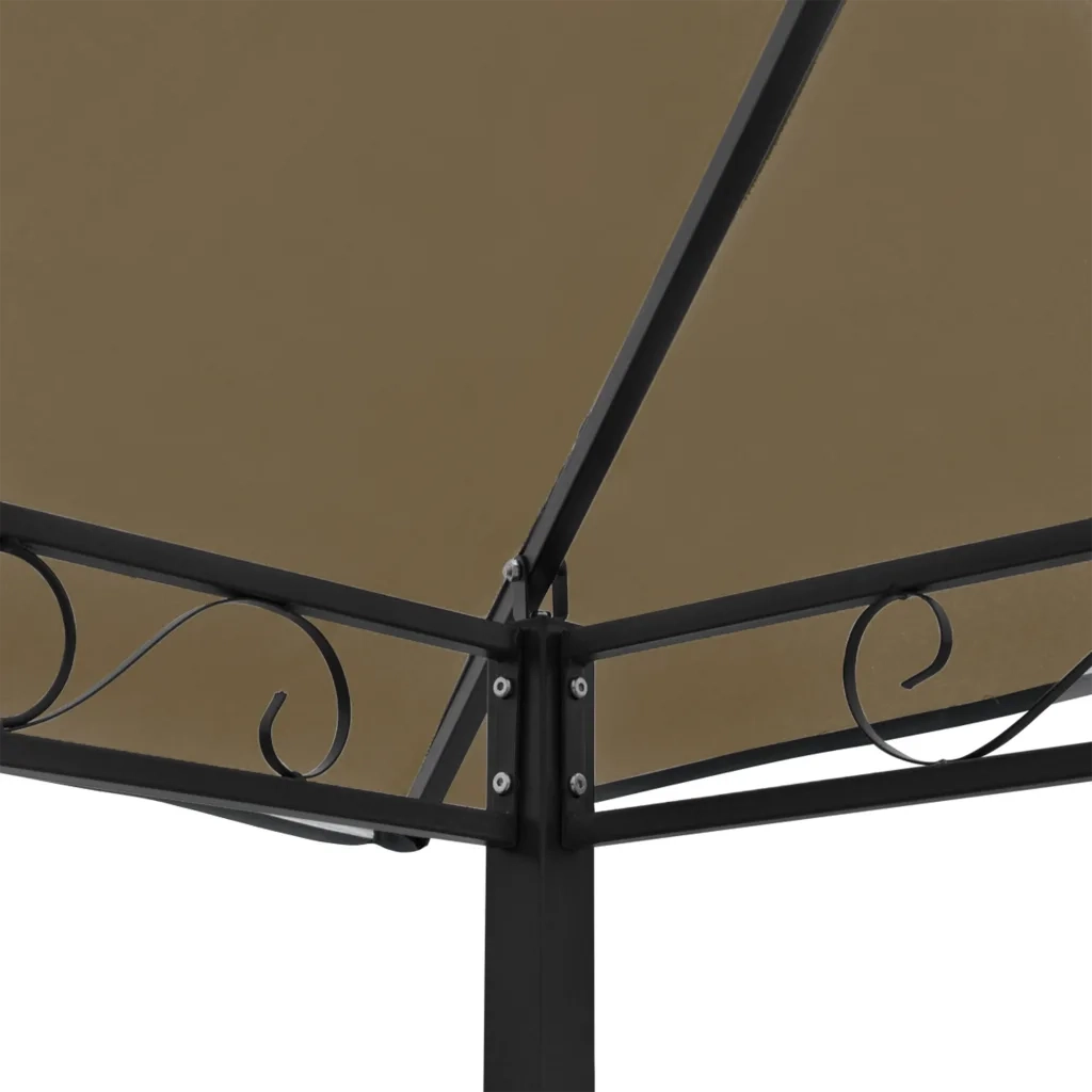 Padiglione Giardino Tavolo e Panche 2,5x1,5x2,4m Talpa 180 g/mÂ²