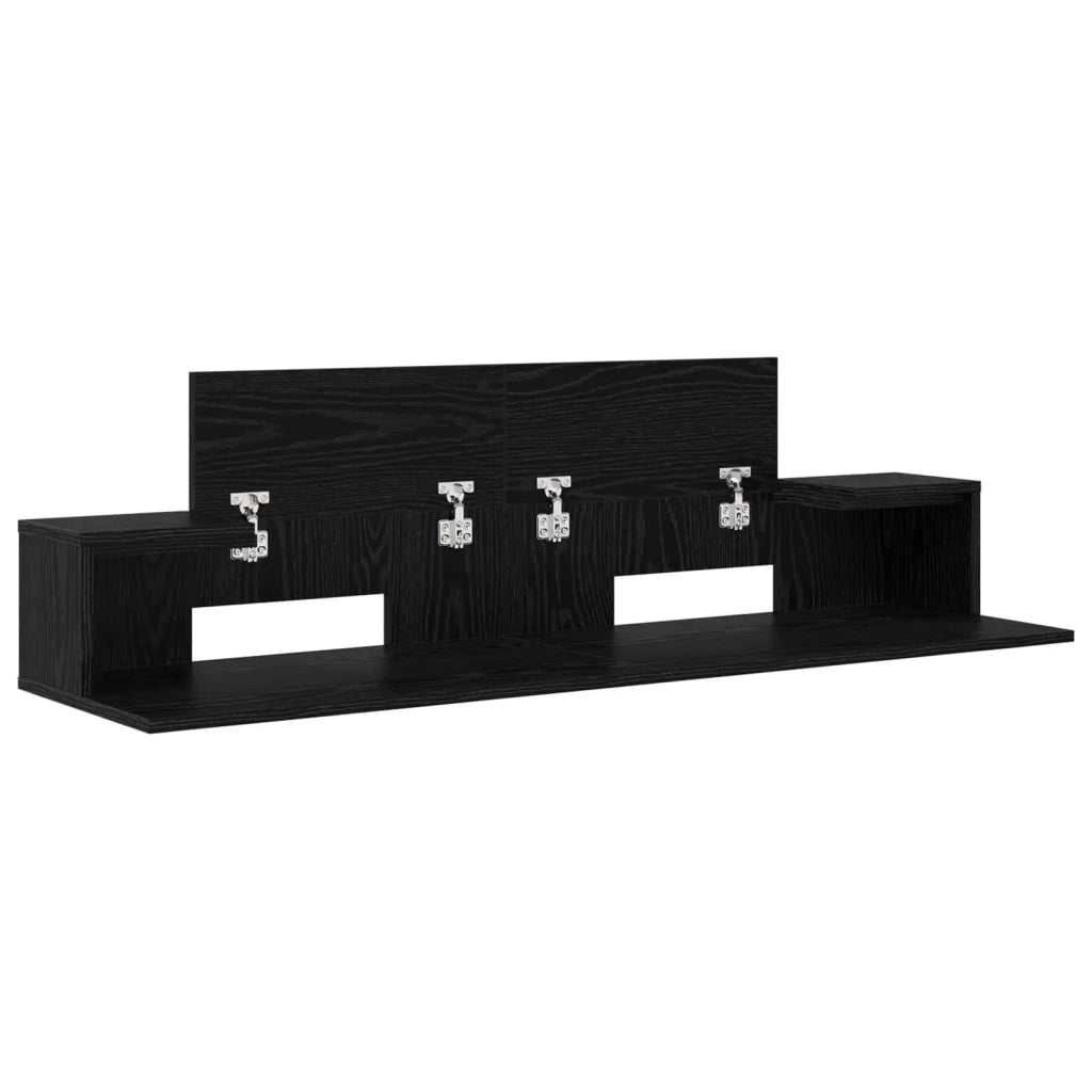 Scrivania studio Rovere Nero 152 x 36 x 19,5 cm 8006693