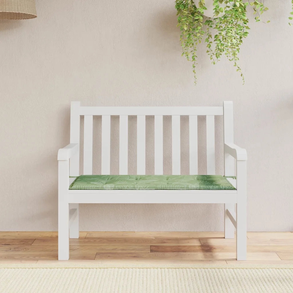 Cuscino per Panca a Foglie 100x50x4 cm in Tessuto Oxford 361117