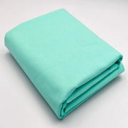 Tessuto di cotone 100%, venduto per metro, larghezza 240 cm, tessuto di cotone 100% Oeko-Tex Standard 100, colori lisci per cucire (Mint 37, 200 cm)
