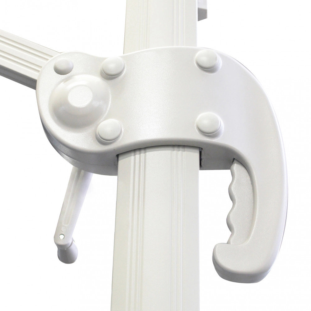 MANIGLIONE OMBRELLONE SATURNO/PITAGORA BIANCO 3 X 3