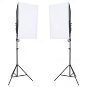Kit per Studio Fotografico con Set Luci, Fondale e Riflettore 3094761