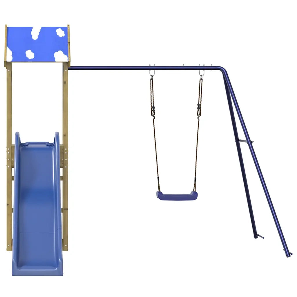 Set da Gioco da Esterno in Legno di Pino Impregnato 3279015