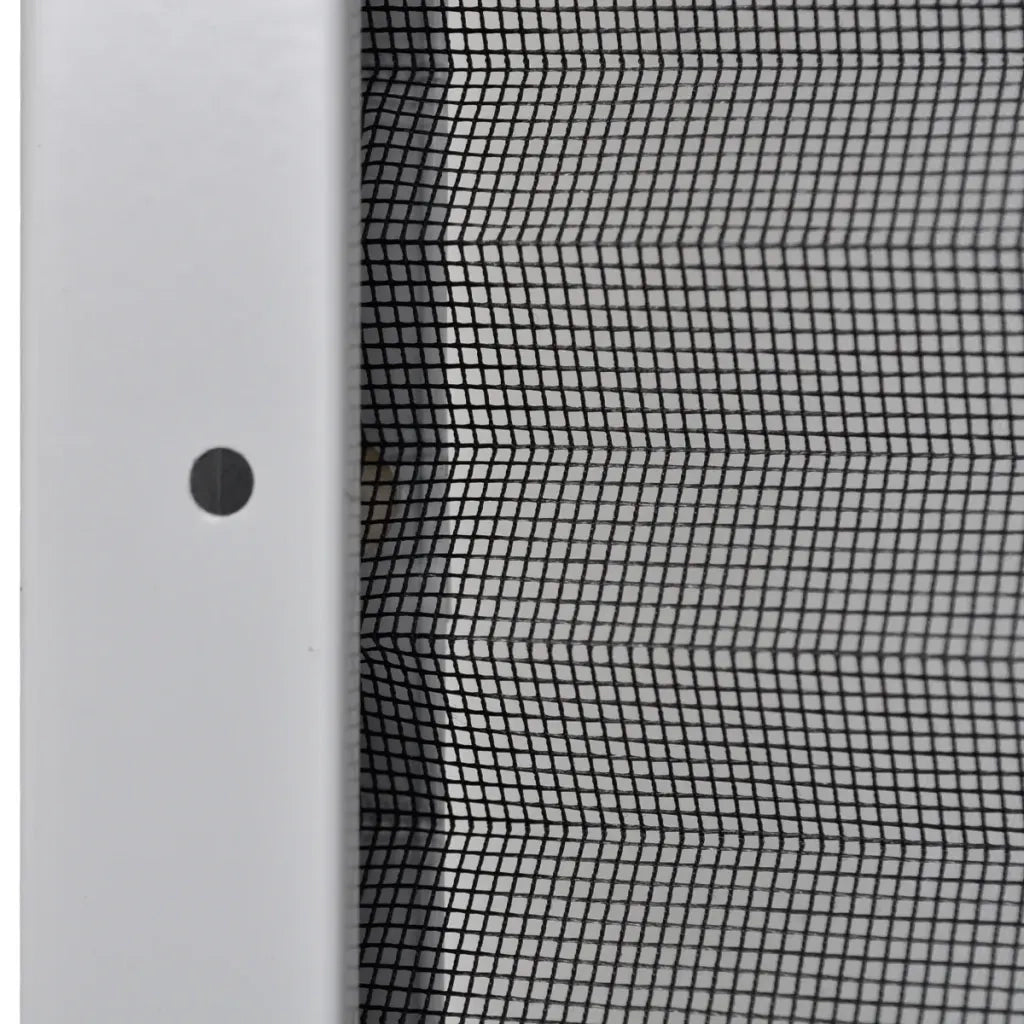 vidaXL Zanzariera Plissettata per Finestre in Alluminio 120x120 cm