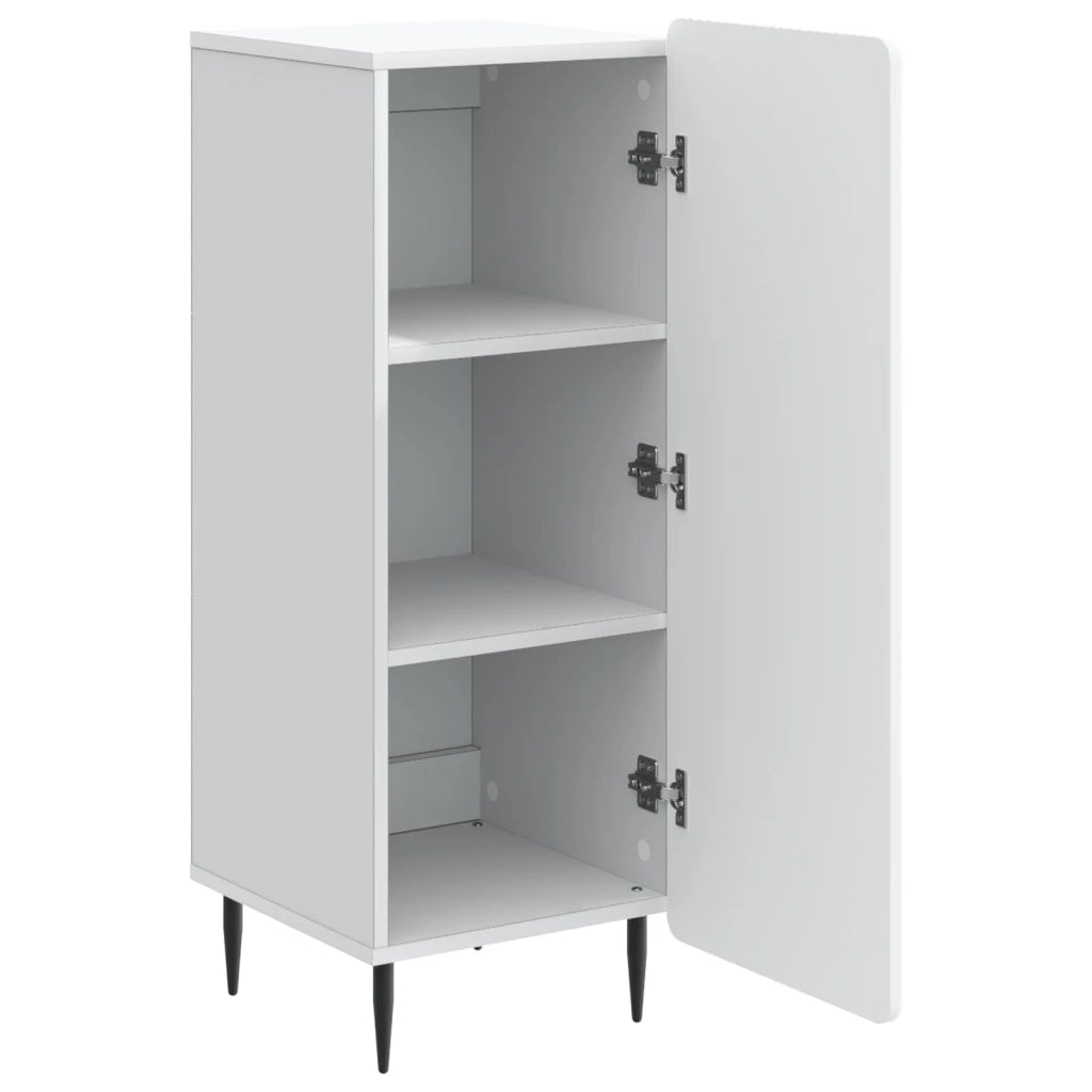 Credenza Bianco 34,5 x 33 x 92 cm Legno ingegnerizzato 894365