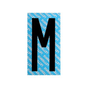 Lettera Adesiva Nera Serie T80 M Letterfix