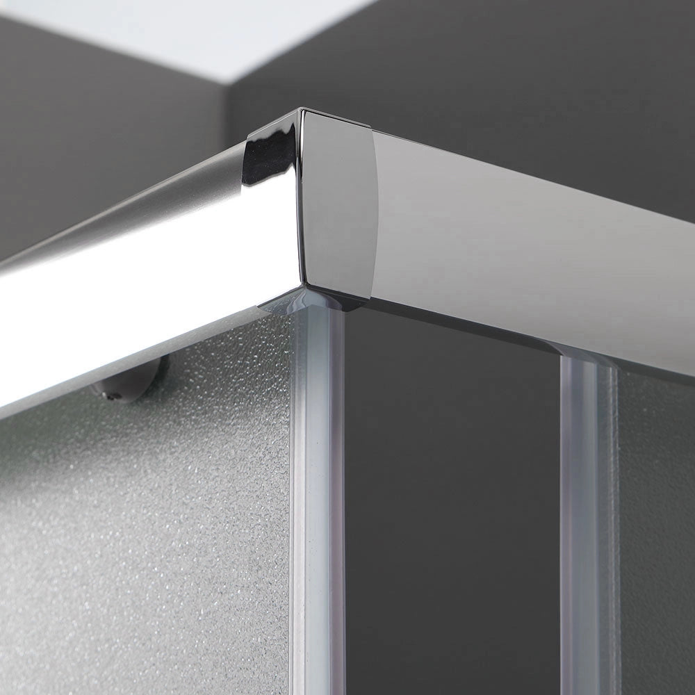 Box doccia 70x100 cm cristallo opaco scorrevole