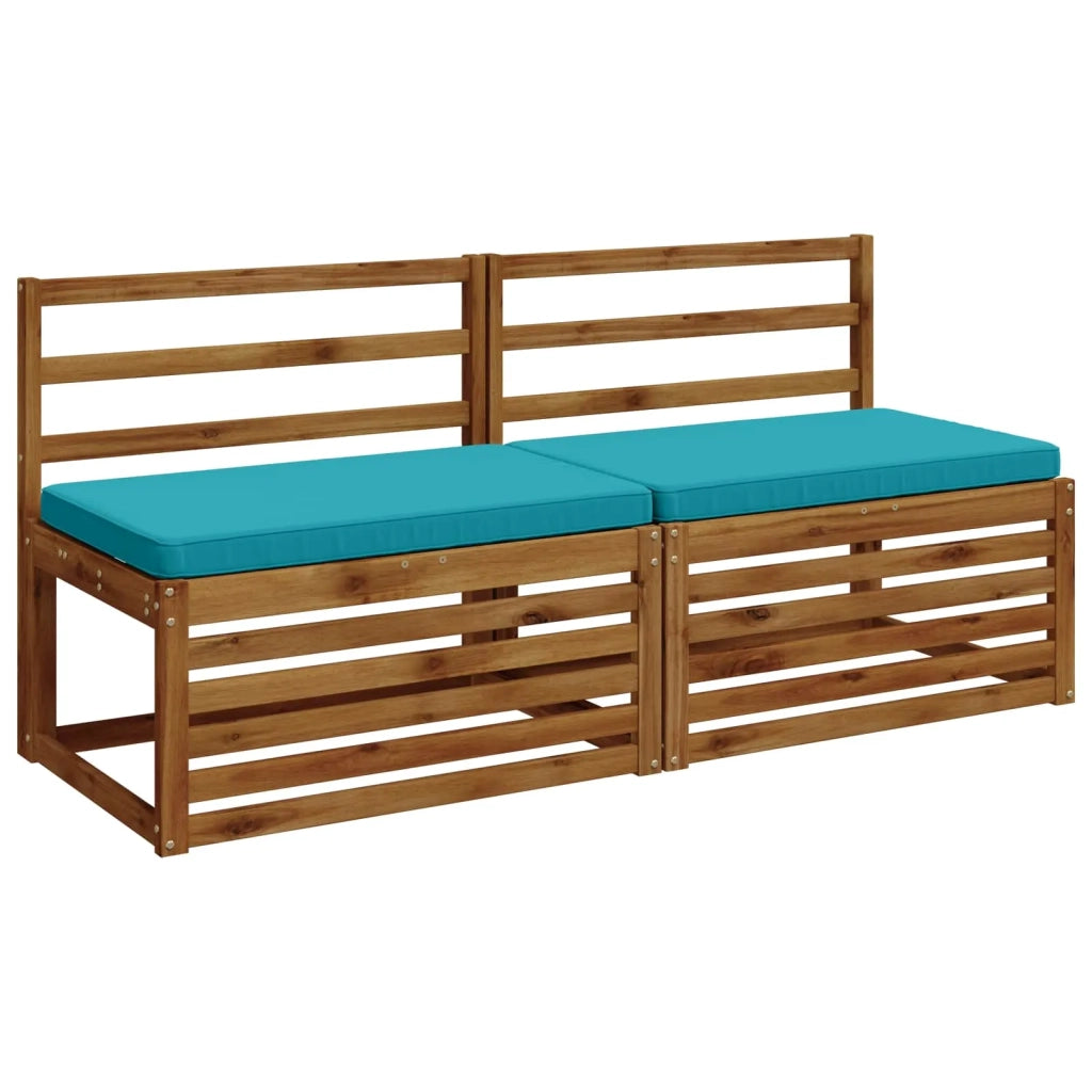 Cuscini per Panchina a 2 Pezzi VUGHT 2 pz 100% Poliestere 951745