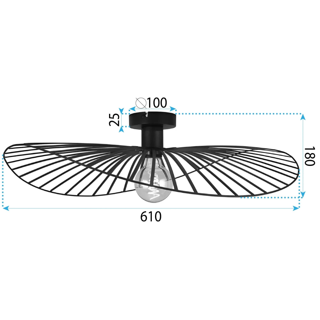 Lampada APP1843-1C Black