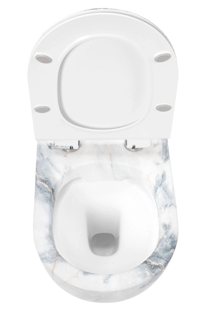 Vaso Wc Sospeso Rea Carlos Slim Granit Matt