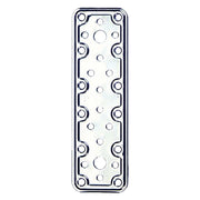 GIUNZIONE DIRITTA ART.770IN mm 50 x 160- 10 pezzi  - ALDEGHI LUIGI