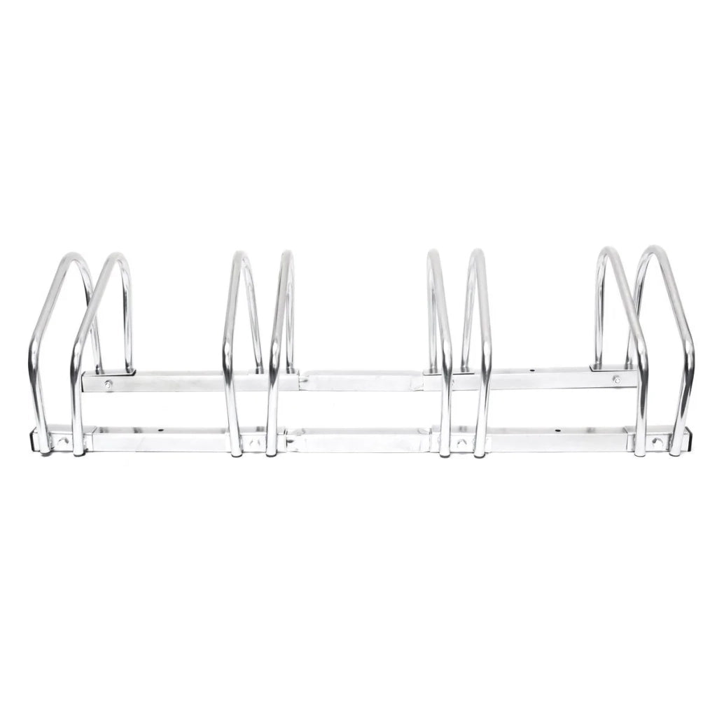 Sistema di deposito per biciclette rastrelliera basculante per 4 biciclette pratico garage montaggio a pavimento o a parete 3413003