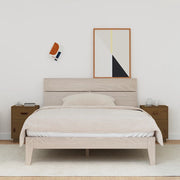 Comodini ambra 2 pz 40x34x55 cm in Legno Massello di Pino 818312