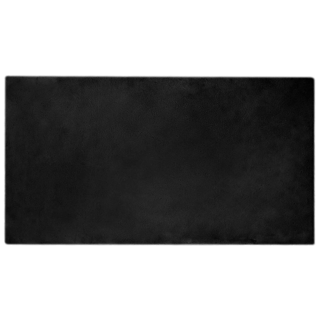Tappeto antiscivolo in sintetica di coniglio OLITE Nero 42021719