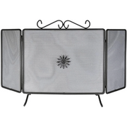 PARASCINTILLE FISSO DIRITTO 3 ANTE cm 15+60+15x50h - MADE IN ITALY