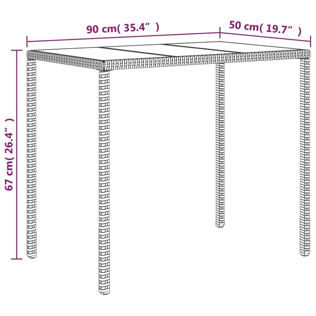 Set di mobili da giardino mobili da esterno set da 4 pezzi con cuscini resina intrecciata grigia 02_0016139
