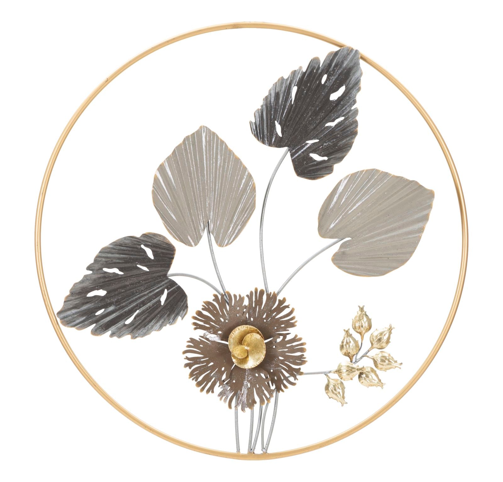 Pannello da Muro Rod Ø 65,4x4.4 cm in Ferro