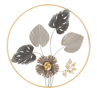 Pannello da Muro Rod Ø 65,4x4.4 cm in Ferro