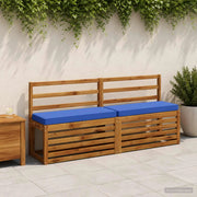 Cuscini per Panchina a 2 Pezzi VUGHT 2 pcs 100% Poliestere 950447