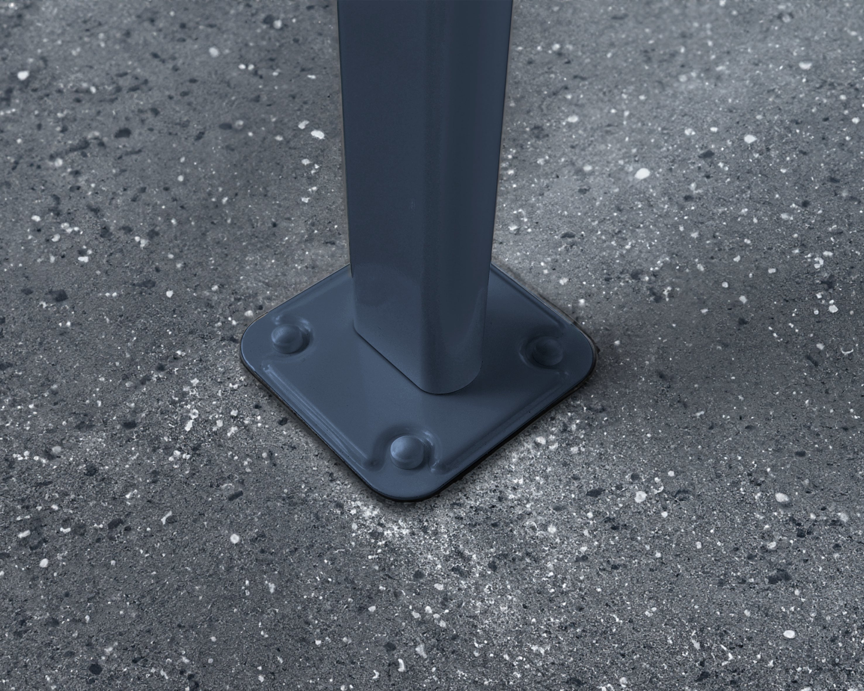 Pergola Addossata in Alluminio Capri 3X3 m Grigio