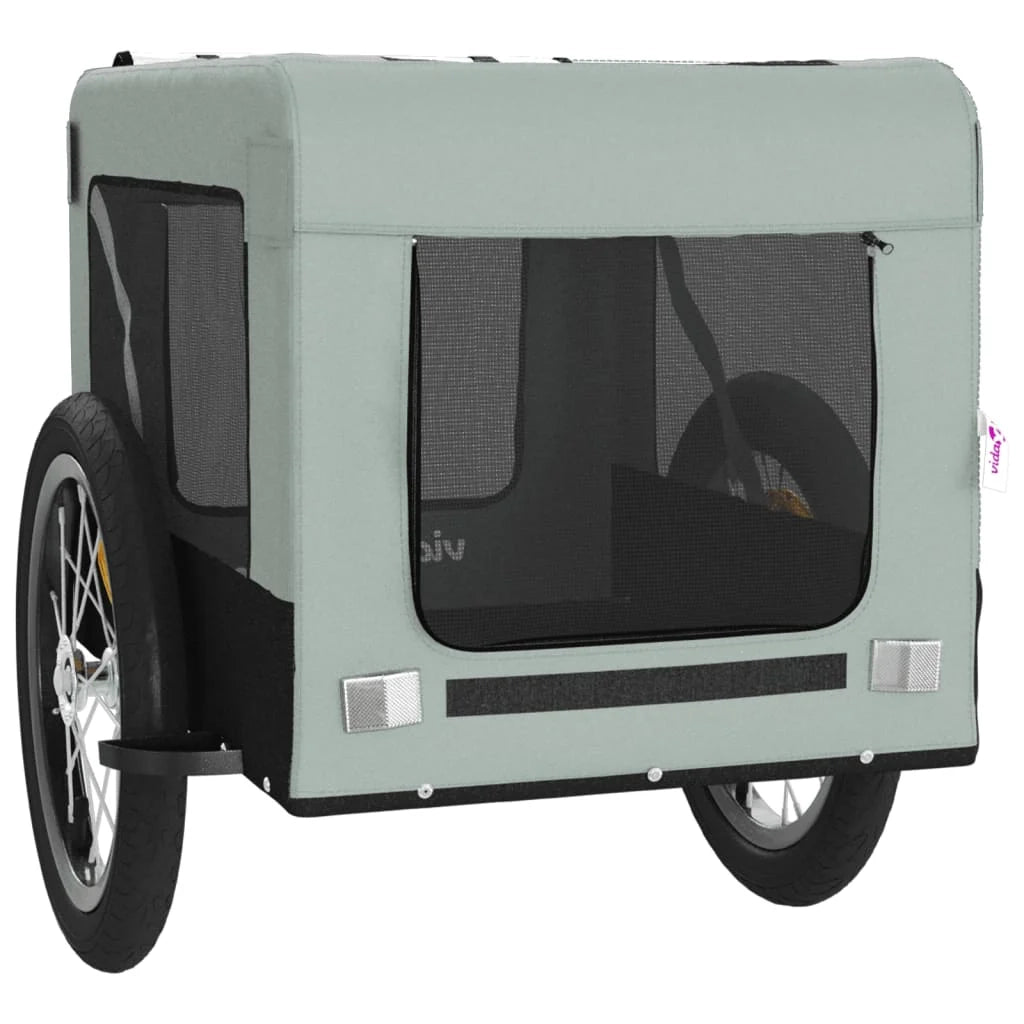 Rimorchio/carrello per animali domestici grigio 02_0044261