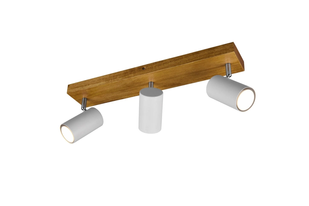 Spot da Interno a Led in Metallo Bianco Opaco
