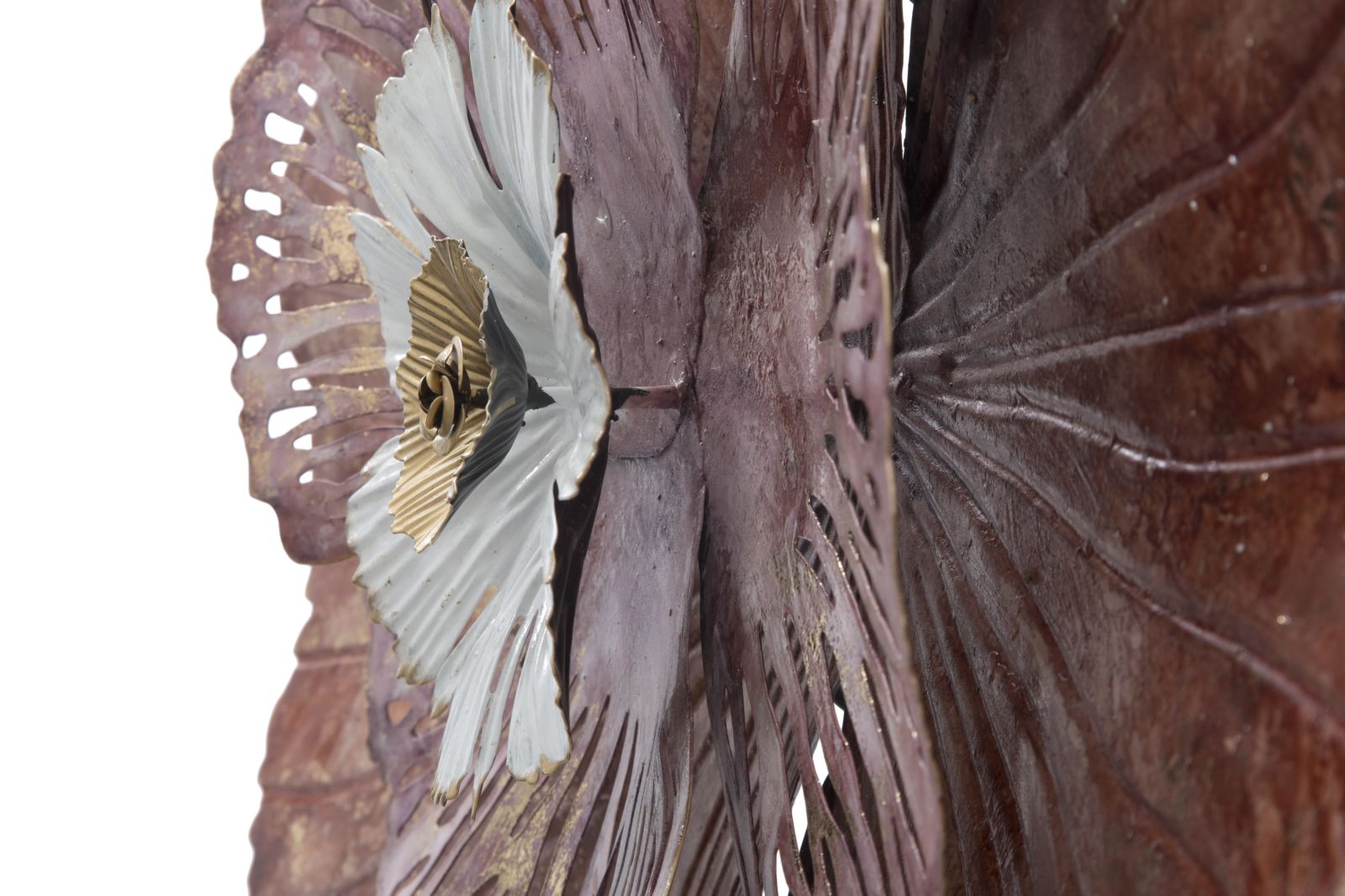 Pannello Bunga 73,5x11x72 cm in Ferro Multicolor