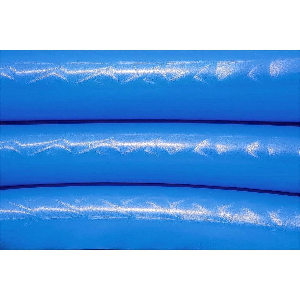 Trade Shop - Piscina Tinta Unita Effetto Ghiaccio Gonfiabile 3 Anelli 183x33cm Giardino 51027 -