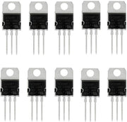 Regolatore di Tensione 10 pezzi Grande Allocazione L7805 7805 +5V 1,5A Regolatore di Tensione Nuovo