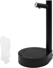 Dispensatore di acqua portatile USB ricaricabile - Compatta e facile da utilizzare - Nera - Ideale per uso domestico e ufficio - Dispensatore di acqua per...