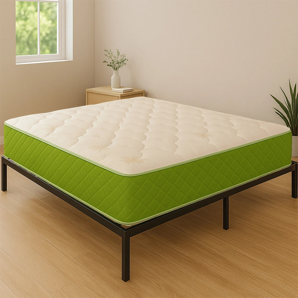 Materasso molle insacchettate e memory matrimoniale 160x190 IRLANDA con tessuto Aloe vera H 25cm